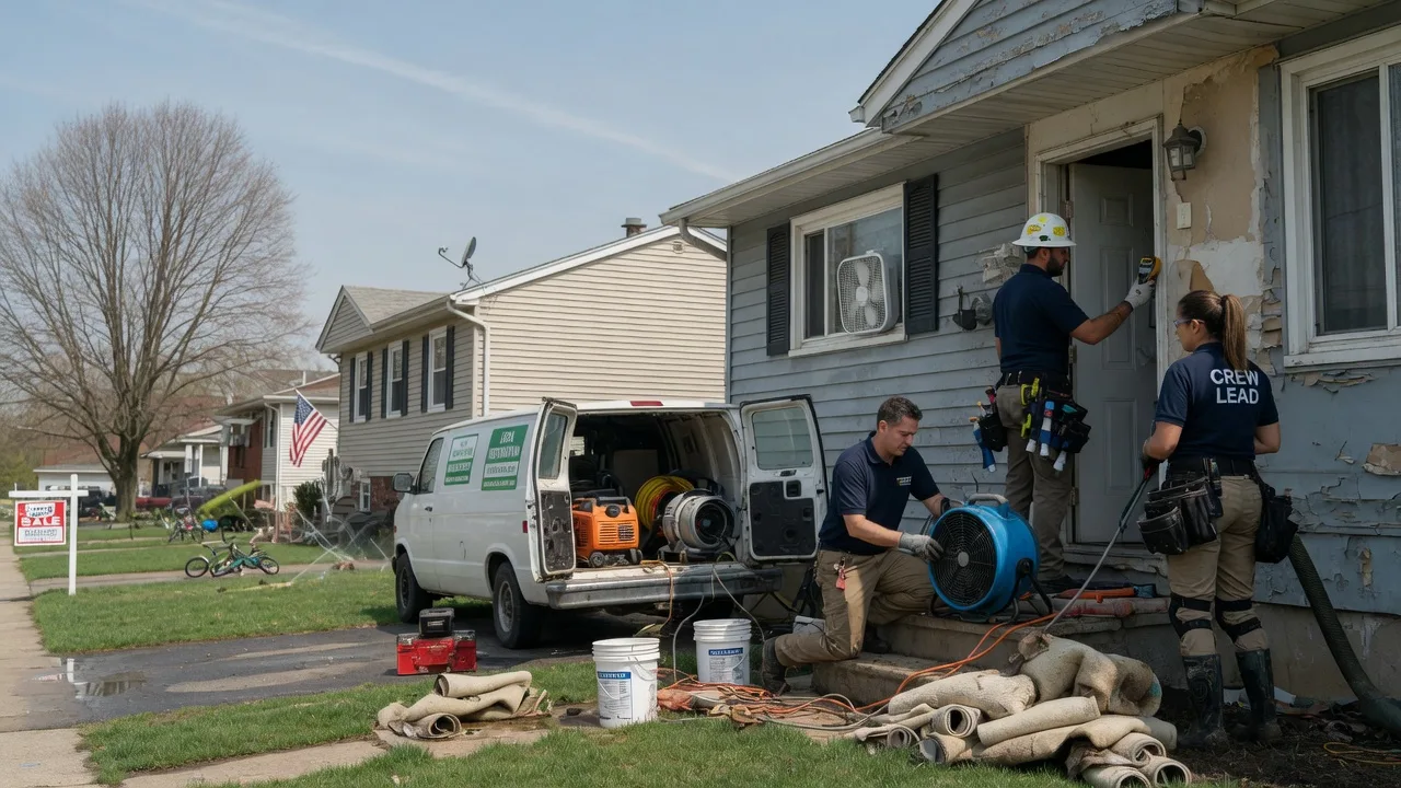 Flood Cleanup in Baldwin, WI near me